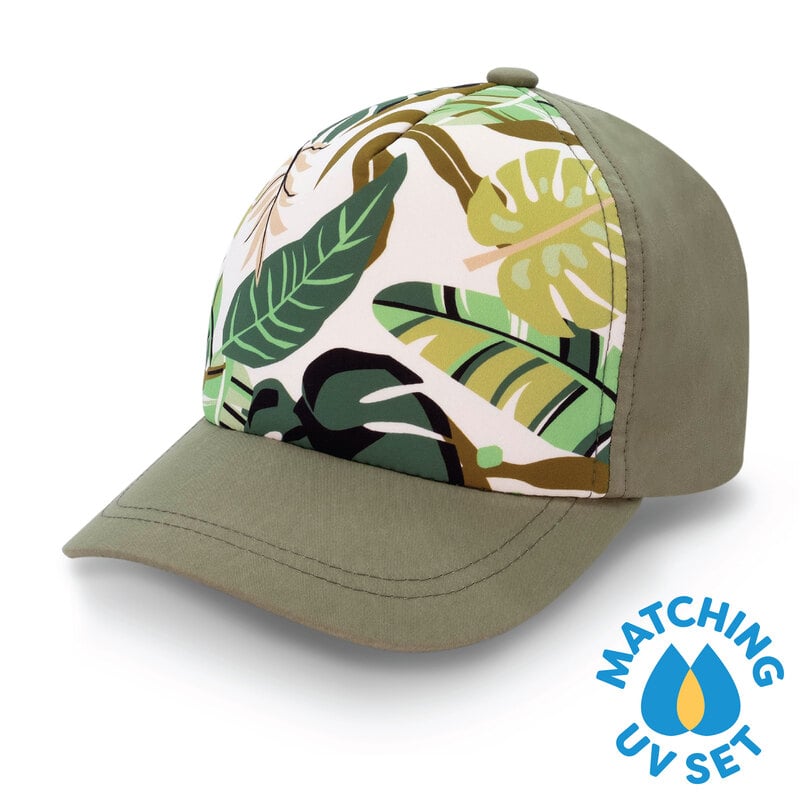 Tropical baseball cap top