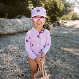 Jan & Jul UV Xplorer Cap - Lavender Ice Cream Jan & Jul UV Xplorer Cap - Lavender Ice Cream