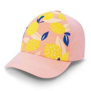 Kids UV Baseball Caps | Summer Citrus
