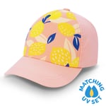 Kids UV Baseball Caps | Summer Citrus