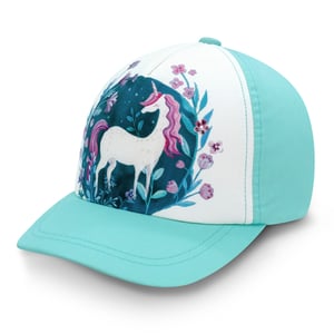 Kids UV Baseball Caps | Unicorn