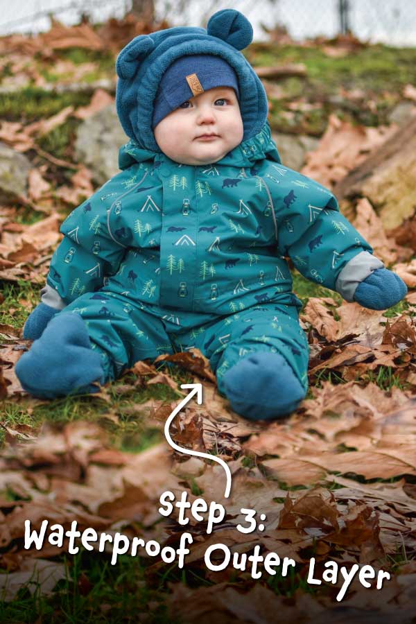 How to Dress Baby for the Rain