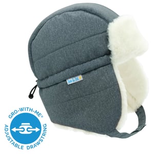 Kids Insulated Winter Hats | Heather Grey