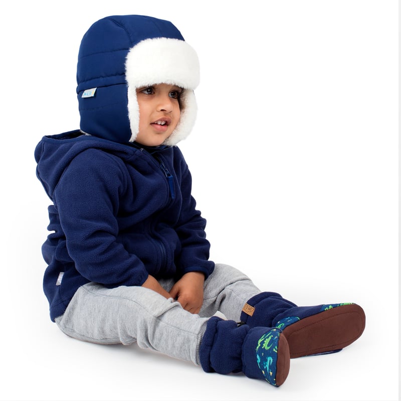 Kids Insulated Winter Hats | Nebula Blue