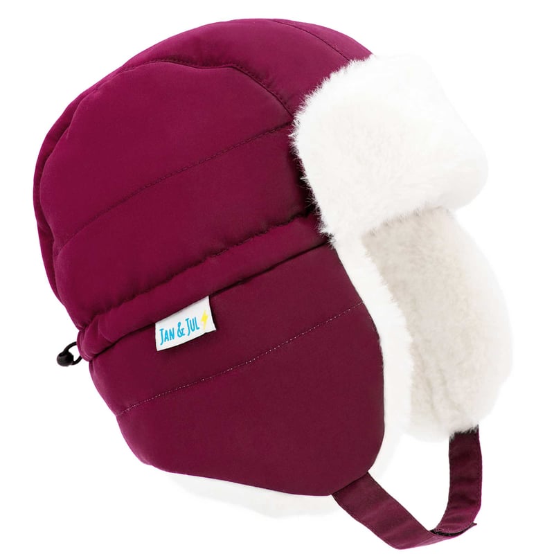 Kids Insulated Winter Hats | Wildberry Ushanka Style | Jan & Jul