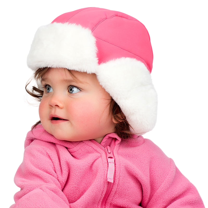 Kids Insulated Winter Hats | Watermelon Pink