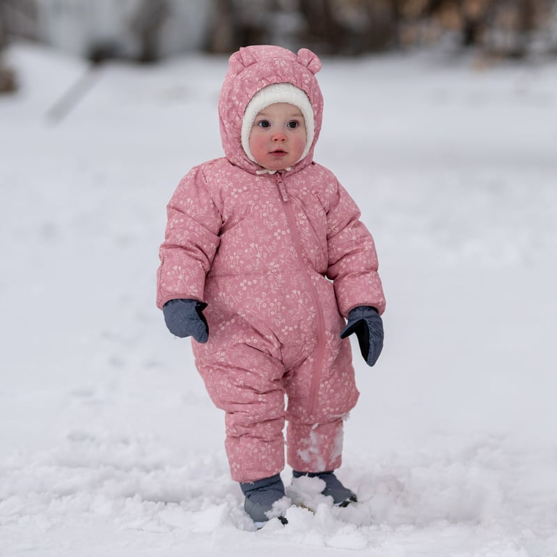 Baby Snowsuit | Prairie Flowers
