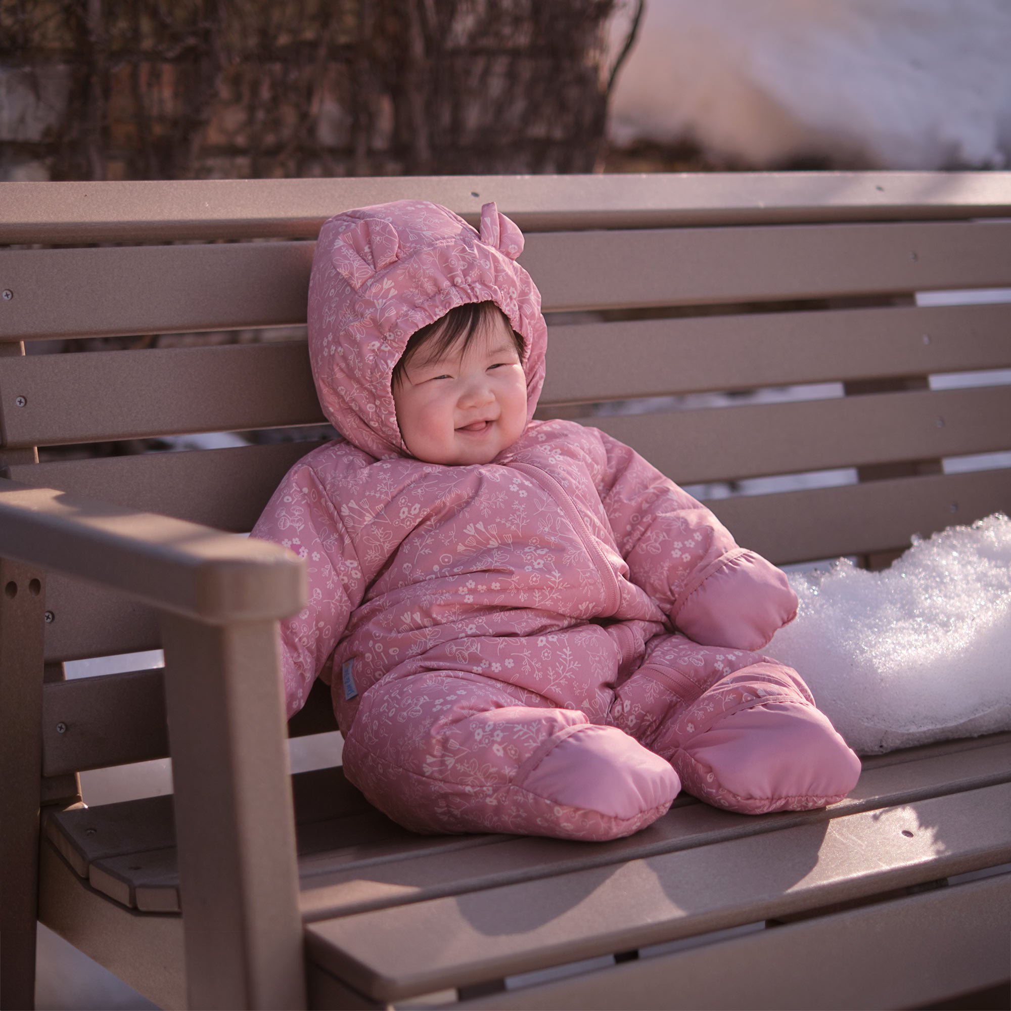 Baby Snowsuit | Prairie Flowers Baby Snowsuit | Prairie Flowers
