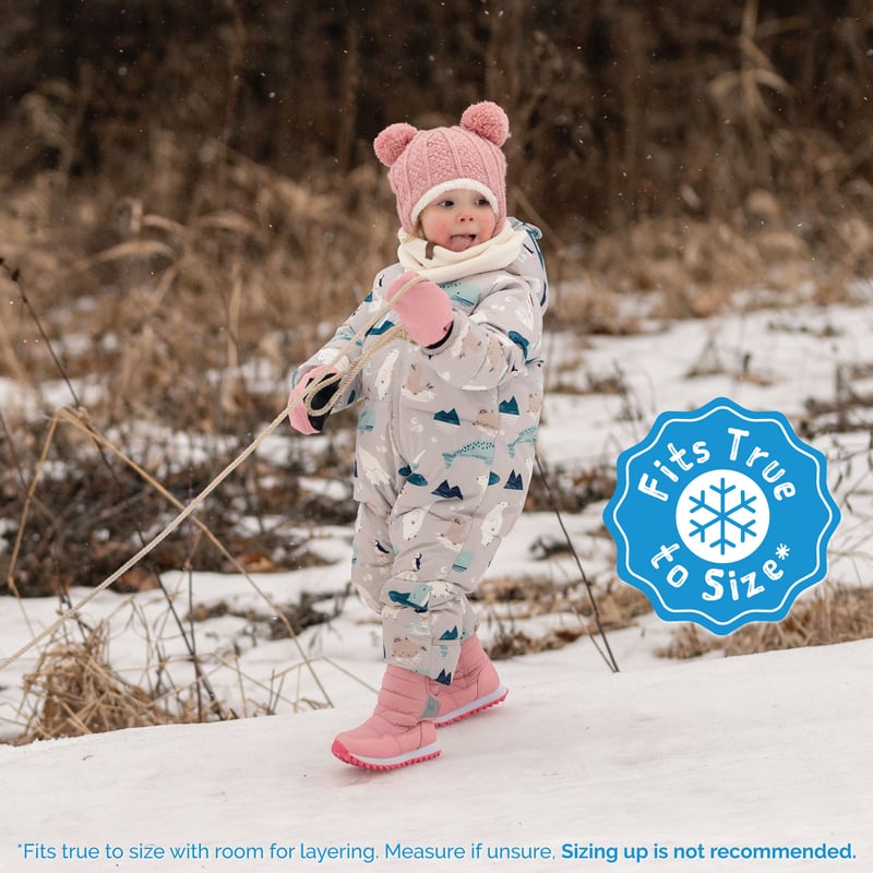 Baby Snowsuit | Polar Pals Insulated Bunting Suit | Jan & Jul