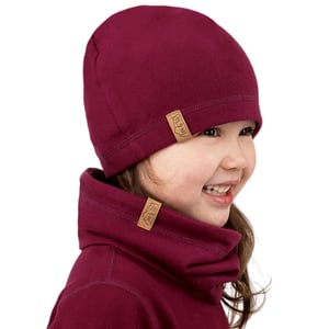Kids Thermal Beanie Caps | Mulberry