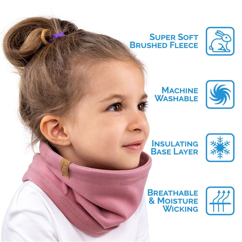 Skida Dalarna Kids Fleece Neckwarmer - Kids One Size