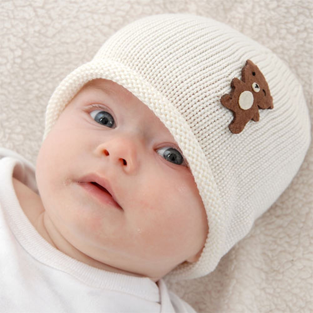 帽子 andmary Baby knit babushka 帽子 Baby knit babushka ANDMARY】Baby knit babushka