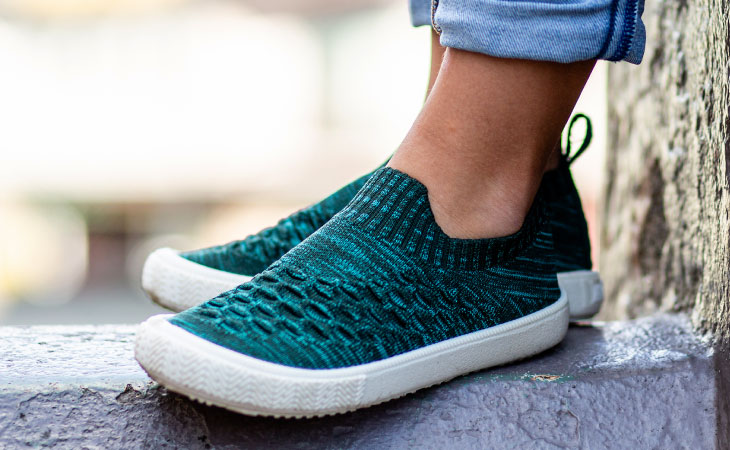 Kids Slip-On Knit Shoes