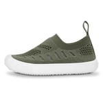Kids Breeze Slip On Shoes | Army Green