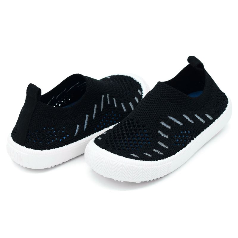 Kids Breeze Flow Knit Shoes | Black