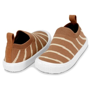 Kids Graphic Slip On Shoes | Mustard Rainbow