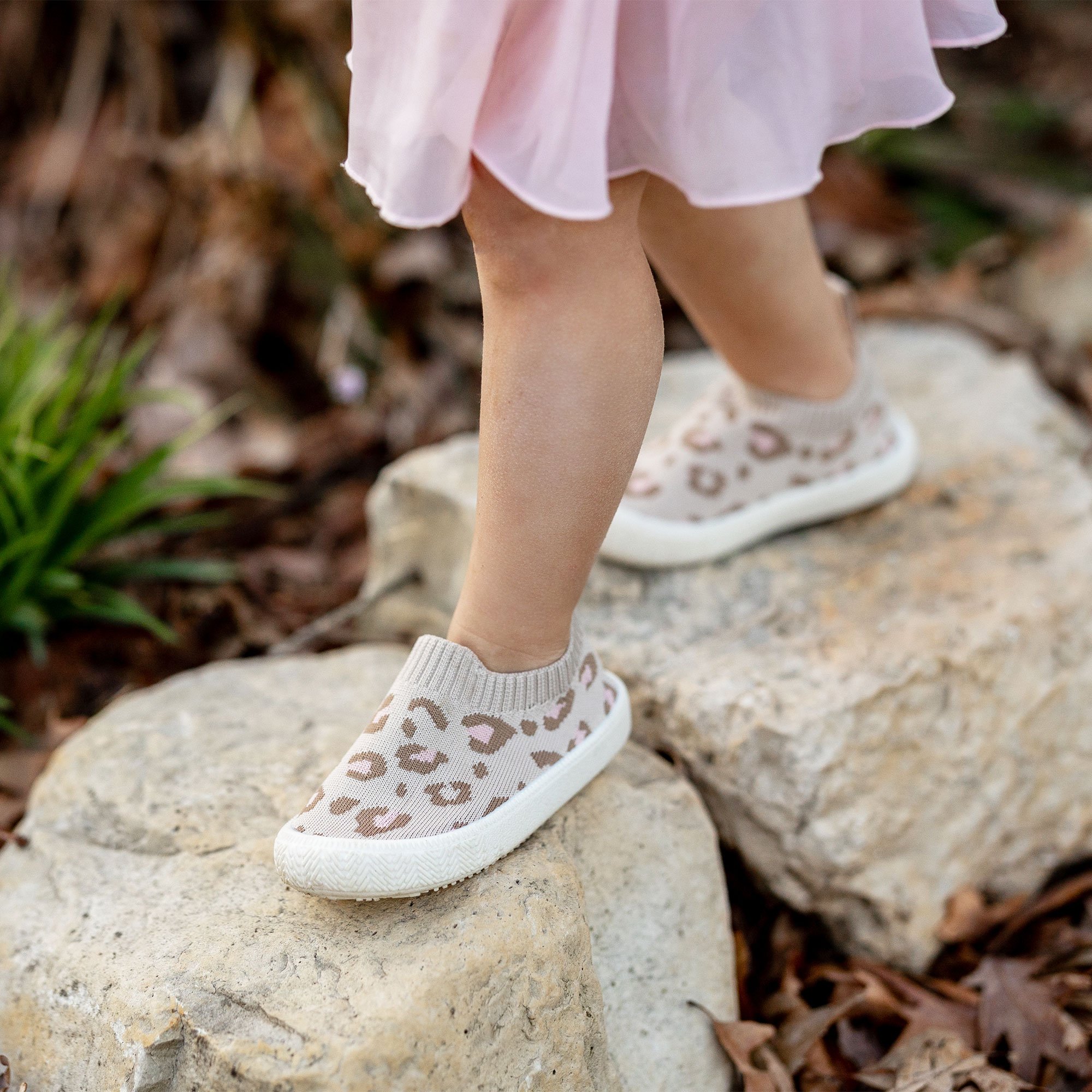 Jan & Jul Graphic Knit Shoes - Leopard Jan & Jul Graphic Knit Shoes - Leopard