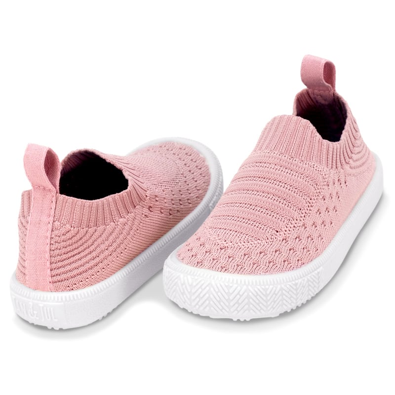 Pink slip clearance on sneakers