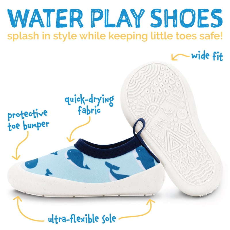 Kids Water Shoes | Blue Whale