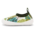 Kids Water Shoes | Green Tropical