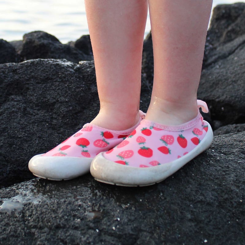 Kids Water Shoes | Purple Dots