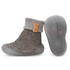 Cozy Sock Shoes | Dark Grey