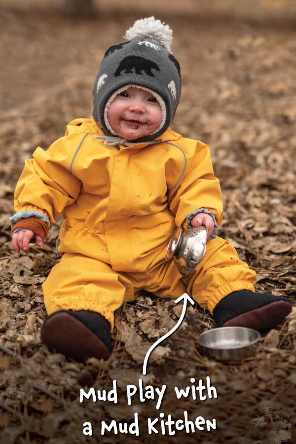 keep kids busy on weekends mud play