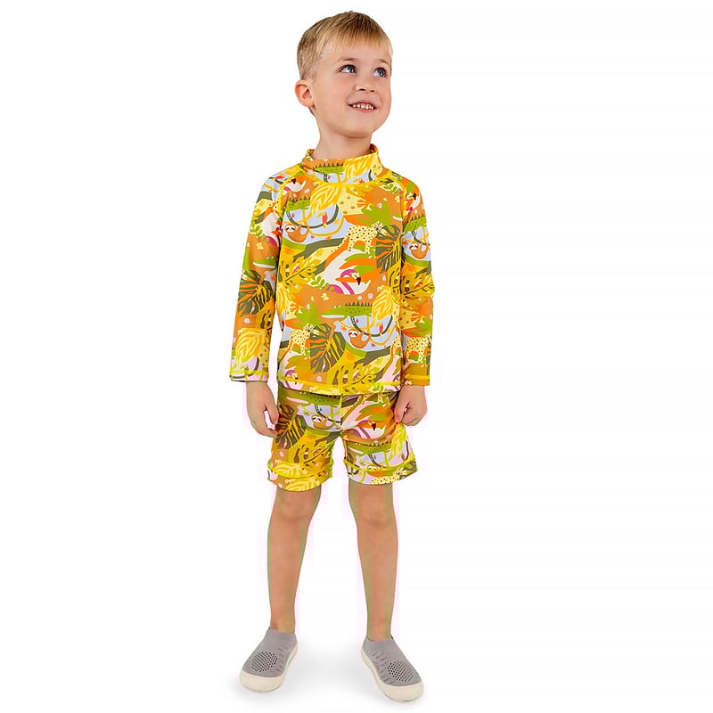 Kids UV Rashguard Set | Jungle Friends