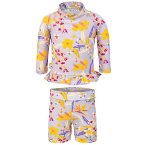 Kids UV Rashguard Set | Tropical Bloom