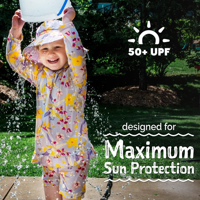 Kids UPF 50+ Swimsuit Set Features