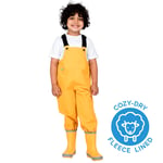 Kids Cozy Dry Rain Overalls | Yellow
