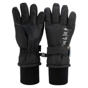 Kids Waterproof Gloves | Black