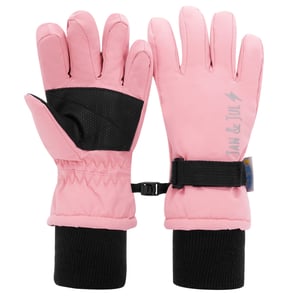 Kids Waterproof Gloves | Dusty Pink