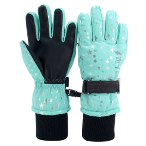 Kids Waterproof Gloves | Mint Star