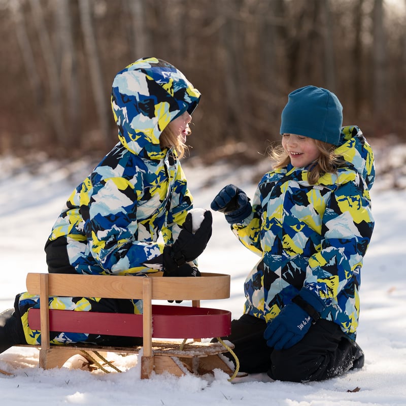 Kids Waterproof Gloves | Nebula Blue