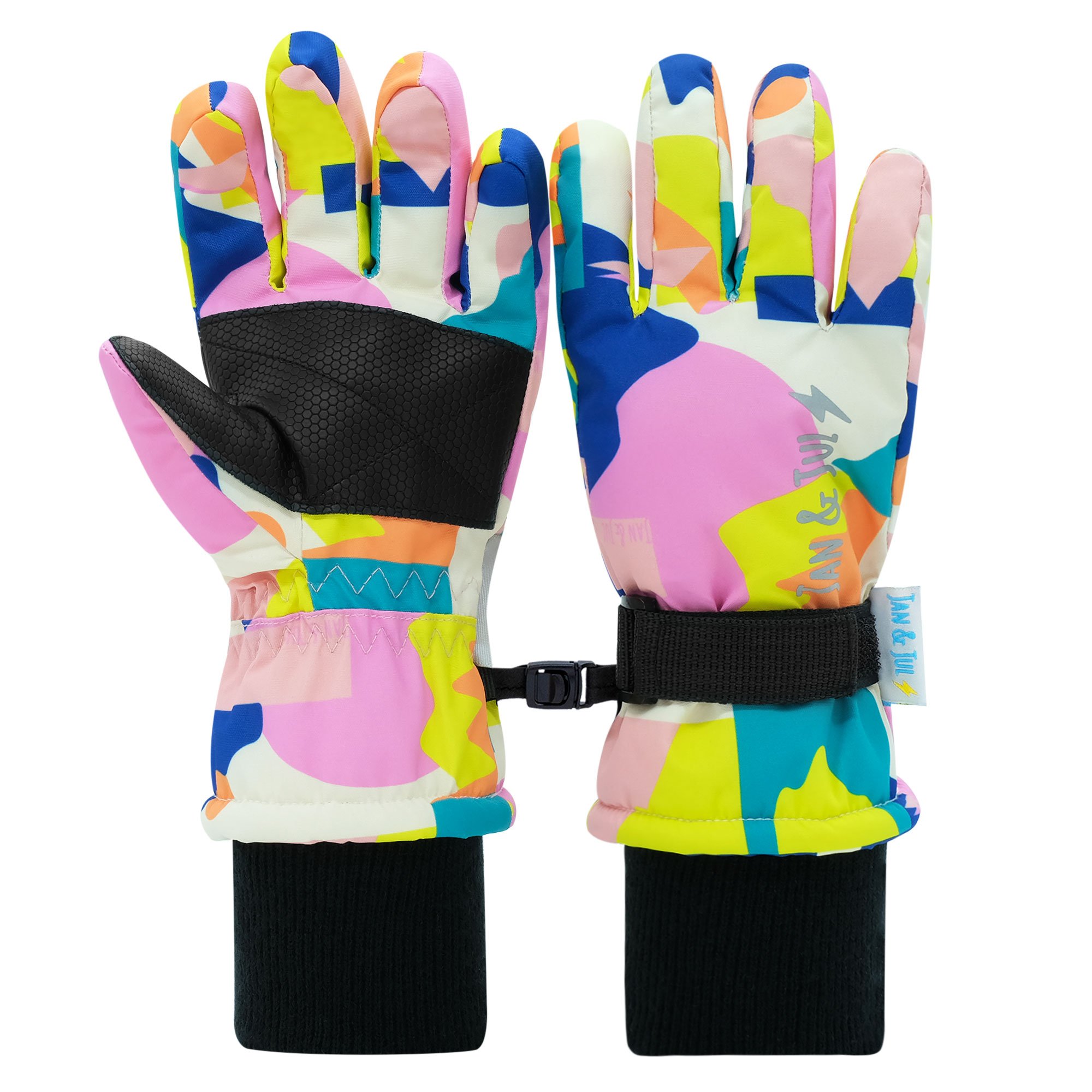 Kids Waterproof Gloves | Winter Sun for Snow | Jan & Jul