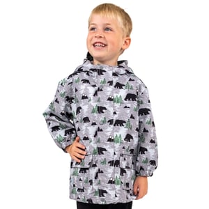 Kids Fleece Lined Rain Jackets | Bear