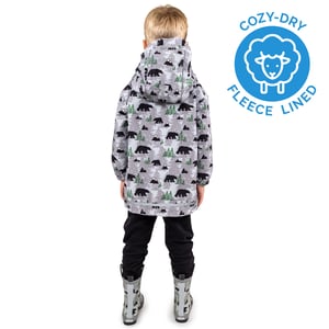 Kids Fleece Lined Rain Jackets | Bear