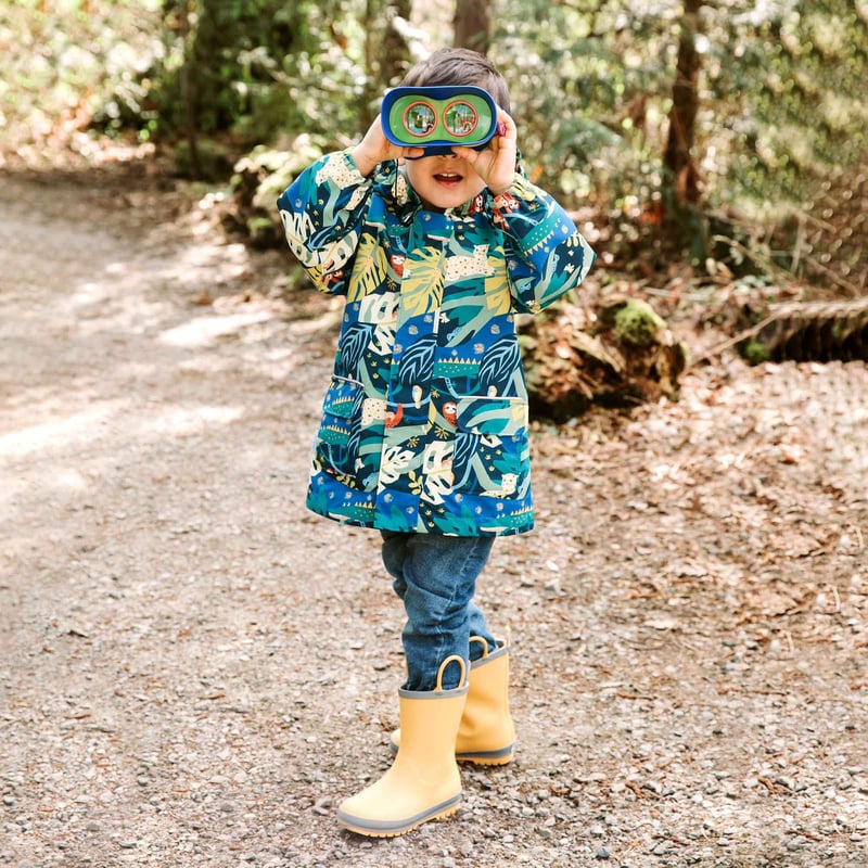 Kids Shell Jacket | Jungle Nights