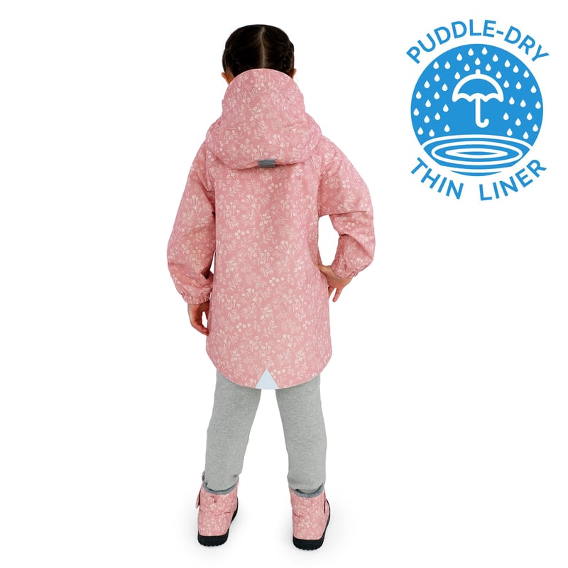 Kids Shell Jacket | Prairie Flowers Waterproof Raincoat Kids Shell Jacket | Prairie Flowers Waterproof Raincoat