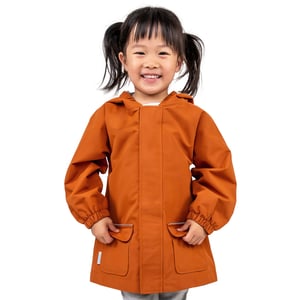 Kids Shell Jacket | Terracotta