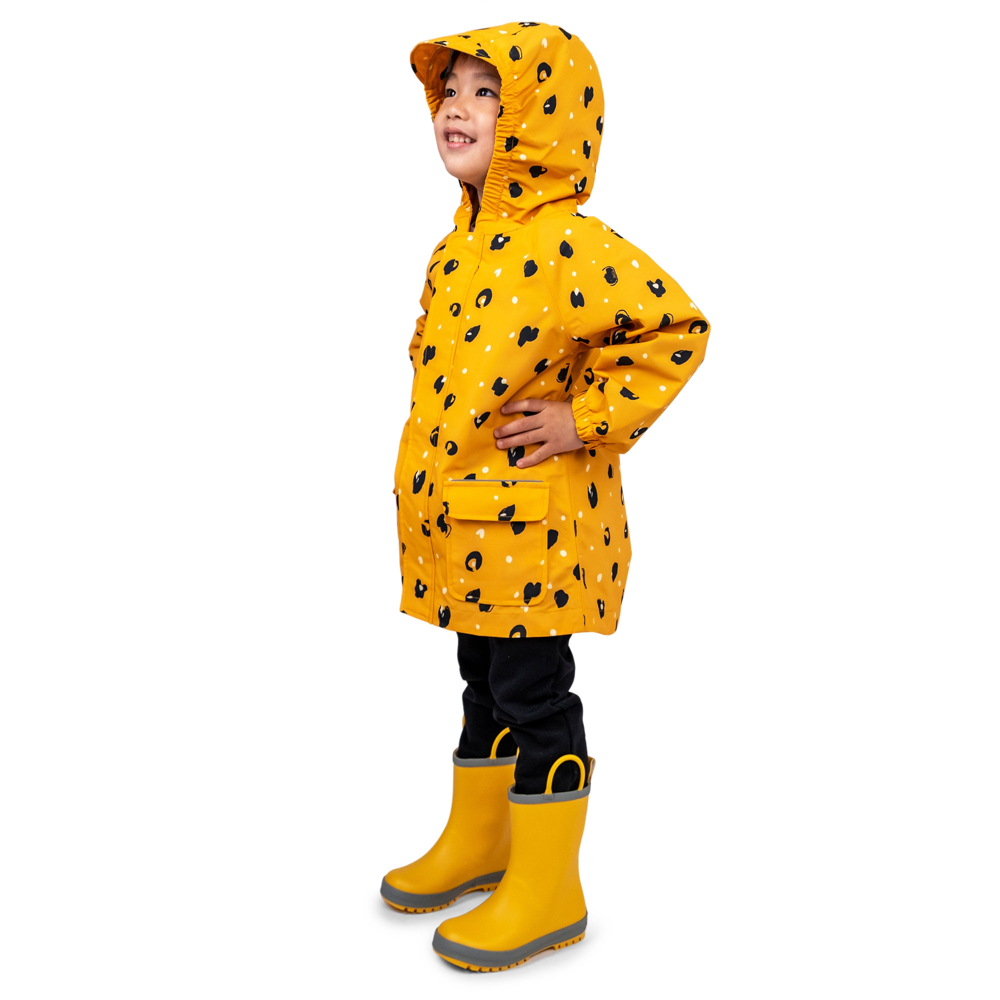 Kids Shell Jacket Wild Child Waterproof Raincoat Jan Jul