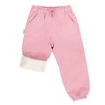 Kids Fleece Lined Rain Pants | Dusty Pink