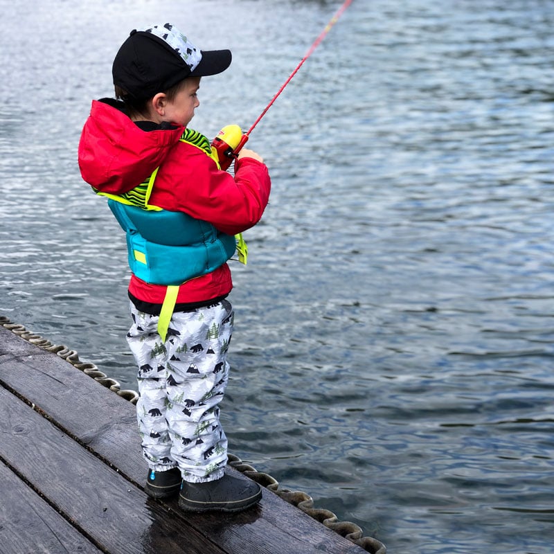 Kids Single Layer Rain Pants, Bear Waterproof