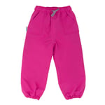 Kids Single Layer Rain Pants | Hot Pink