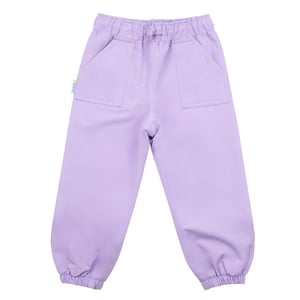 Kids Single Layer Rain Pants | Lavender