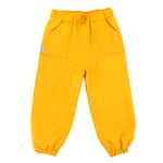 Kids Single Layer Rain Pants | Yellow