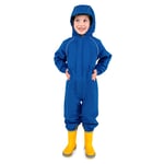 Kids Fleece Lined Rain Suits | Blue