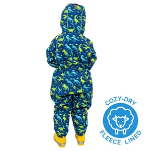 Kids Fleece Lined Rain Suits | Dinoland