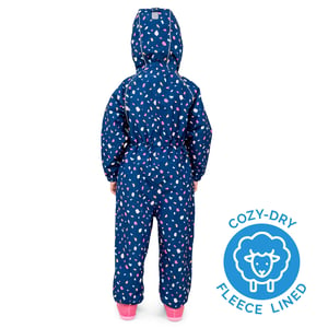 Kids Fleece Lined Rain Suits | Terrazzo